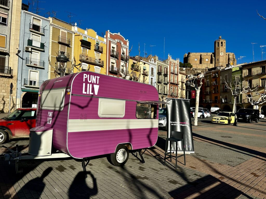 Balaguer presenta la nova caravana Punt Lila La Ma ana